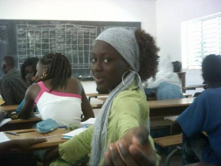 Elle c'est anta diagne une copine de classe